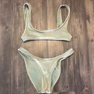 Triangle bikini set